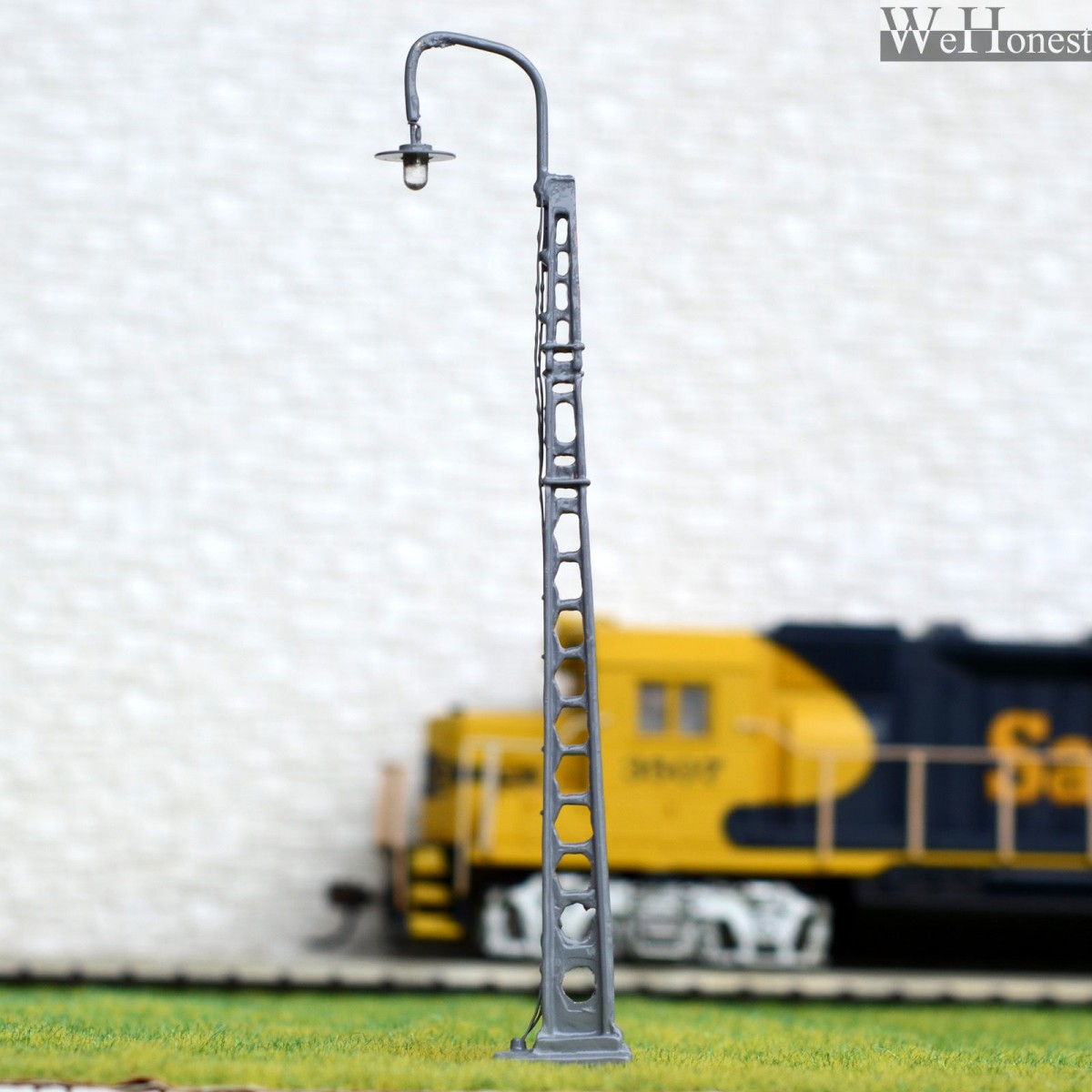 2  x OO / HO Scale led street light Model Railroad Lamp post Tower Lamp #TL1